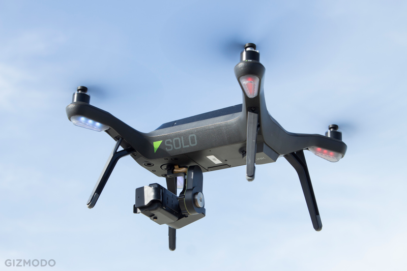 Illustration for article titled 3DR's New Solo Drone Promises Airborne Footage Without a Learning Curve